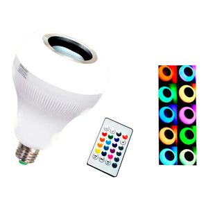 Foco Led Multicolor Con Parlante Bluetooth 9W OP-BT09