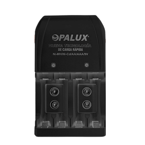 Cargador de Baterías / Pilas Recargables 9V/AA/AAA Opalux