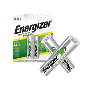 Pilas Recargables Energizer Aa X2unid 2000mah Larga Duración
