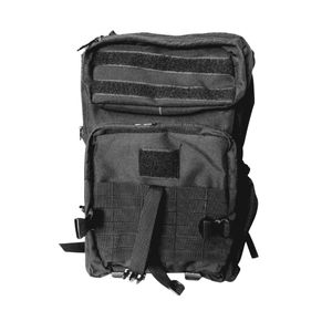 Mochila Táctica Tipo Militar Grande De 45 Litros Camping M1 negro