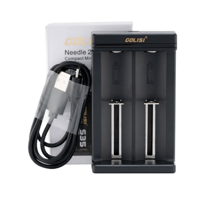 Cargador De Baterías X2 Golisi Needle 2 Original 18650/otros