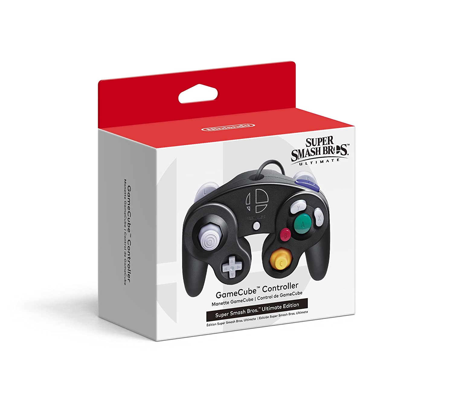 Mando Nintendo Gamecube Controller Super Smash Bros. Ultimate Edition