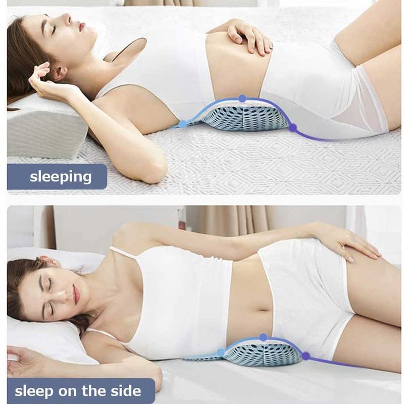 Almohada Cojin Ortopedico para Apoyo Lumbar Real Plaza