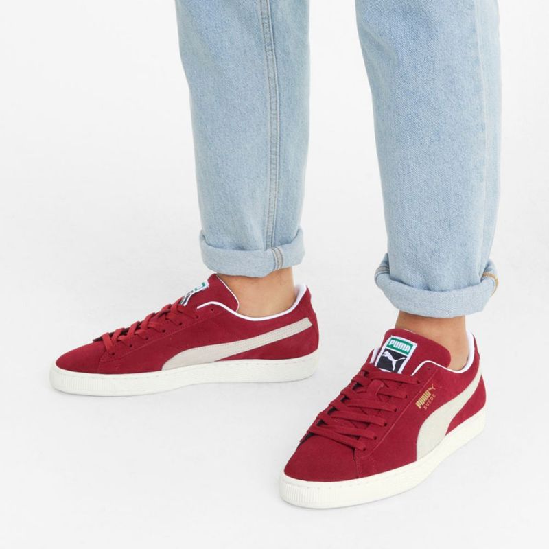 Suede Classic Zapatillas Puma Roja Hombre Zapatillas Puma Urbanas