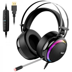 Audifono Gamer Tronsmart Glary Extra Bass PC PS4 Mac Luces LED MOD: Glary