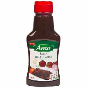 Salsa BBQ Clásica AMO Frasco 400g