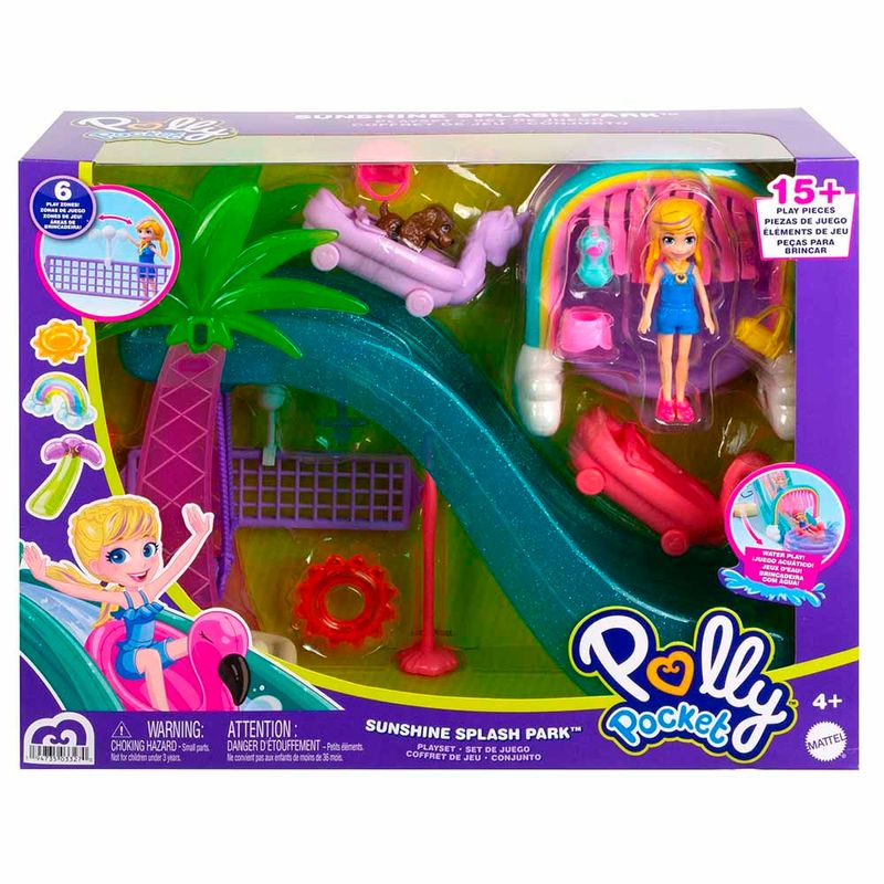 Muñeca POLLY POCKET Parque Acuático Deportes HDW63 Real Plaza