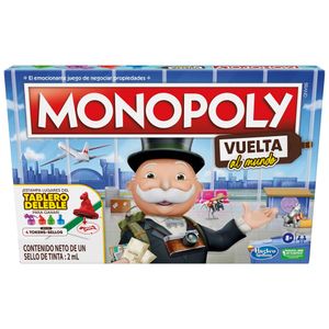 Juego de Mesa Monopolio MONOPOLY Travel World Tour F4007