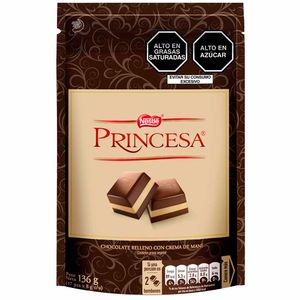 Chocolate NESTLÉ Princesa Clásico Doypack 136g
