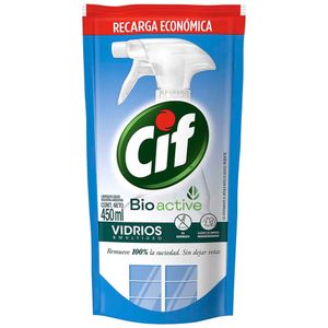 Limpiavidrios CIF Bioactive Doypack 450ml