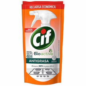 Limpiador Antigrasa CIF Bioactive Doypack 450ml