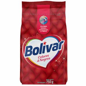 Detergente BOLIVAR Colores Bolsa 750g
