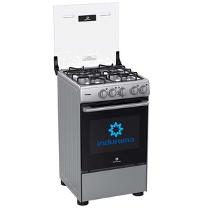 Cocina a Gas INDURAMA 4 Quemadores FONTANA Gris
