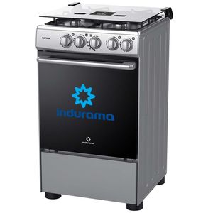 Cocina a Gas INDURAMA 4 Quemadores FONTANA Gris