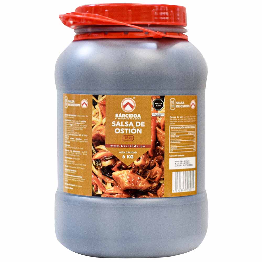 Salsa de Ostión BARCIDDA Pote 6Kg Real Plaza