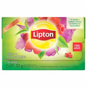 Té Verde LIPTON Berries Caja 22g