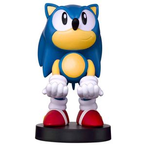 Figura Sonic Cable Guys Soporte 20cm