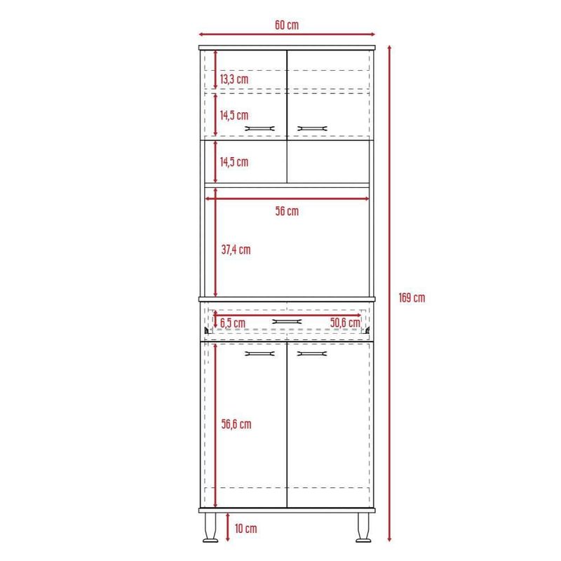 Combo Mueble de Cocina para Microondas + Optimizador TuHome