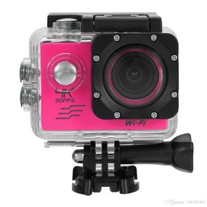Cámara Deporte Ultra UHD 4K 16 Mp WIFI Acuática GoPro Sport Rosado