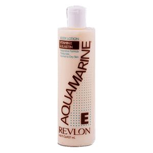 Loción Corporal Aquamarine con Vitamina E para Piel Normal a Seca - Frasco 437 ML
