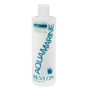 Loción Corporal Aquamarine con Aloe para Piel Normal a Seca - Frasco 437 ML