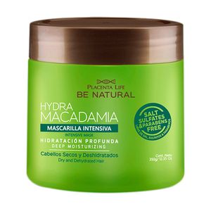 Mascarilla Capila Be Natural Hydra Macadamia - Pote 350 G