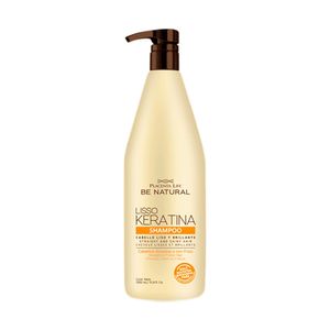Shampoo Be Natural Lisso Keratina - Frasco 1 L
