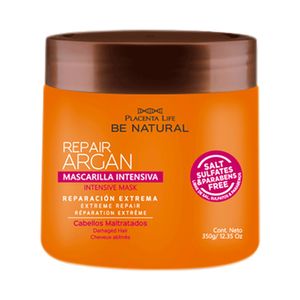 Mascarilla Capilar Be Natural Repair Argán - Pote 350 G