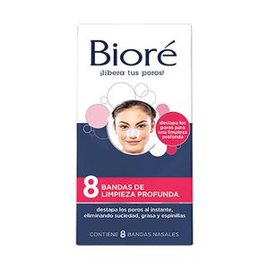 Banda de Limpieza Nasal Bioré Limpieza Profunda