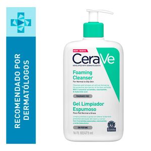 Gel Limpiador Espumoso Cerave - Frasco 437 ML