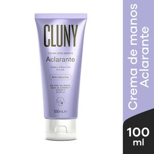 Crema para Manos Aclarante Cluny - Tubo 100 ML