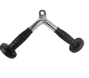 Barra V para Polea Entrena Bíceps y Triceps, Barra Triangular