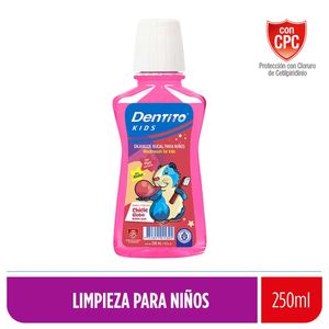 Enjuague Bucal Dentito Chicle Globo - Frasco 250 ML