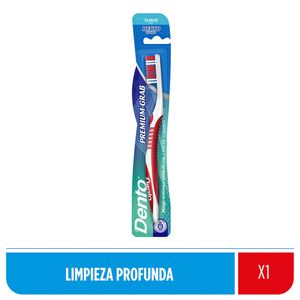 Cepillo Dento Premium Grab Recto Suave - 1 UN