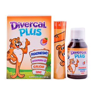 Divercal Plus Sabor Fresa