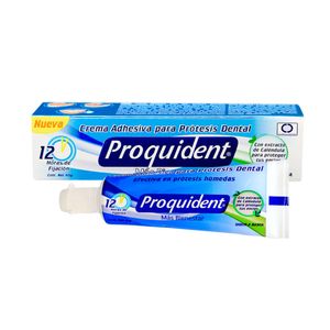 Proquident Crema Adhesiva Para Prótesis Dental Tubo 40 g Sabor Menta