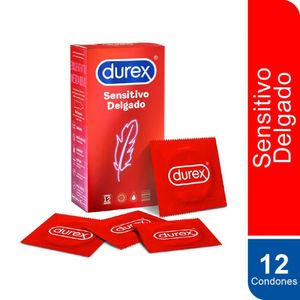 Preservativos Durex Sensitivo Delgado - Caja 12 UN