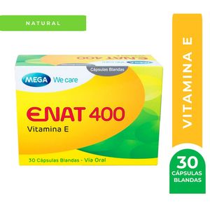 Enat 400UI Vitamina E Cápsula Blanda