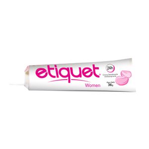 Crema Desodorante Antitranspirante Etiquet Women - Tubo 36 G