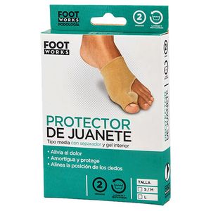 Protector para Juanete Foot Works Media con Separador - Caja 2 UN