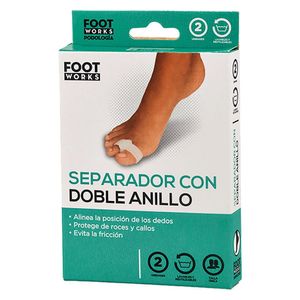 Separador Doble Anillo Foot Works - Caja 2 UN