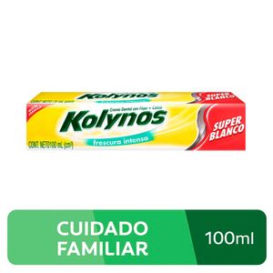 Crema Dental Super Blanco Kolynos - Tubo 100 ML