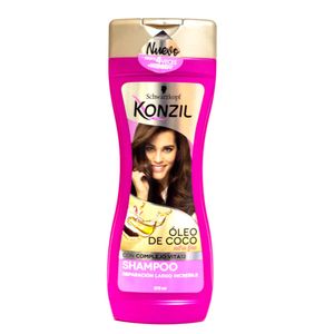 Shampoo Konzil Óleo de Coco - Frasco 375 ML
