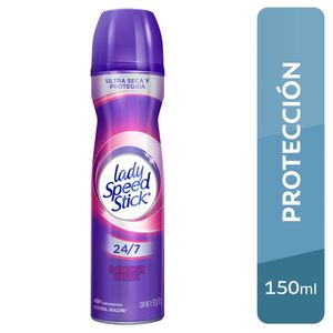 Desodorante Spray Lady Speed 24/7 Powder Fresh - Frasco 150 ML