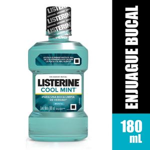 Enjuague Bucal Listerine Cool Mint - Frasco 180 ML