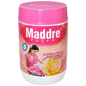 Maddre Polvo Sabor Vainilla - Frasco 360 G