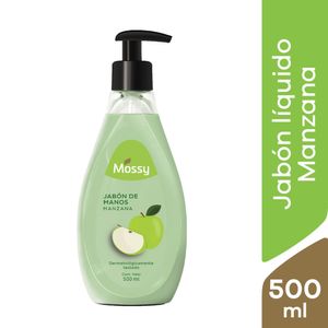 Jabón Líquido Mossy Manzana - Frasco 500 ML