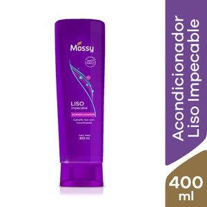 Acondicionador Mossy Liso Impecable - Frasco 400 ML