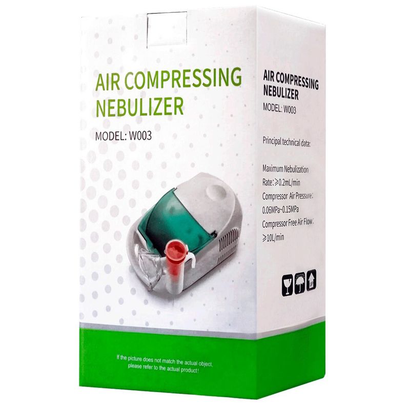 Nebulizador Compresor de Aire W003 Caja 1 UN Real Plaza