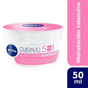 Crema Facial Cuidado Aclarado Natural Nivea FPS 15 - Pote 50 ML